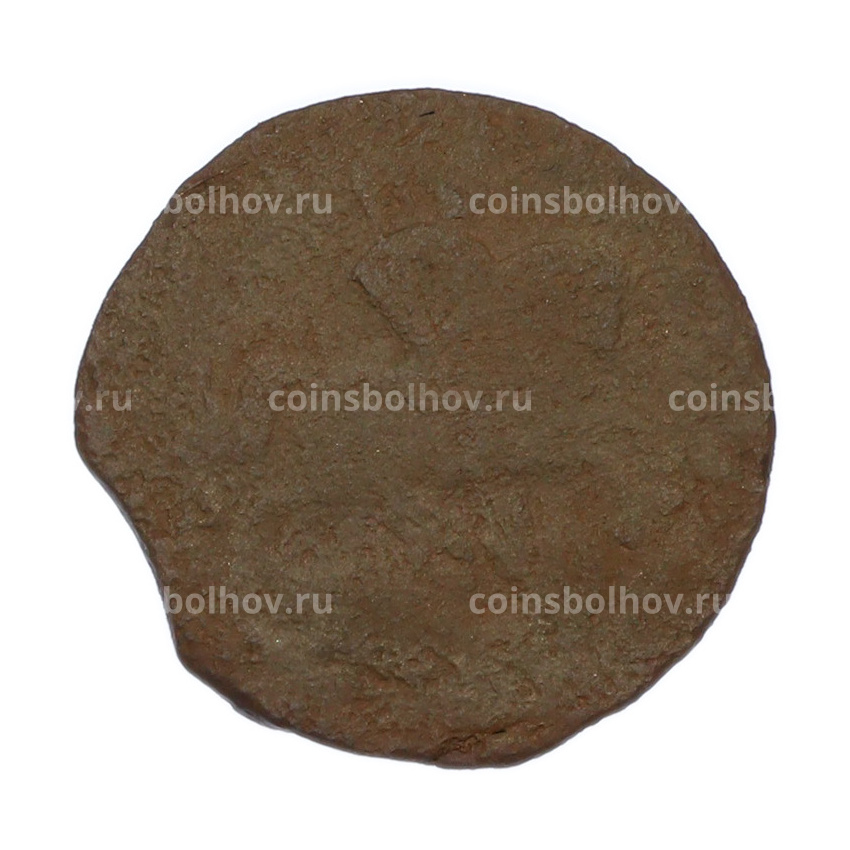 Монета Денга 1760 года (вид 2)