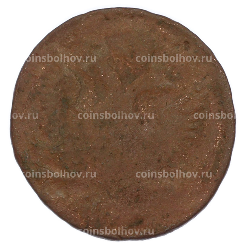 Монета Денга 1749 года (вид 2)