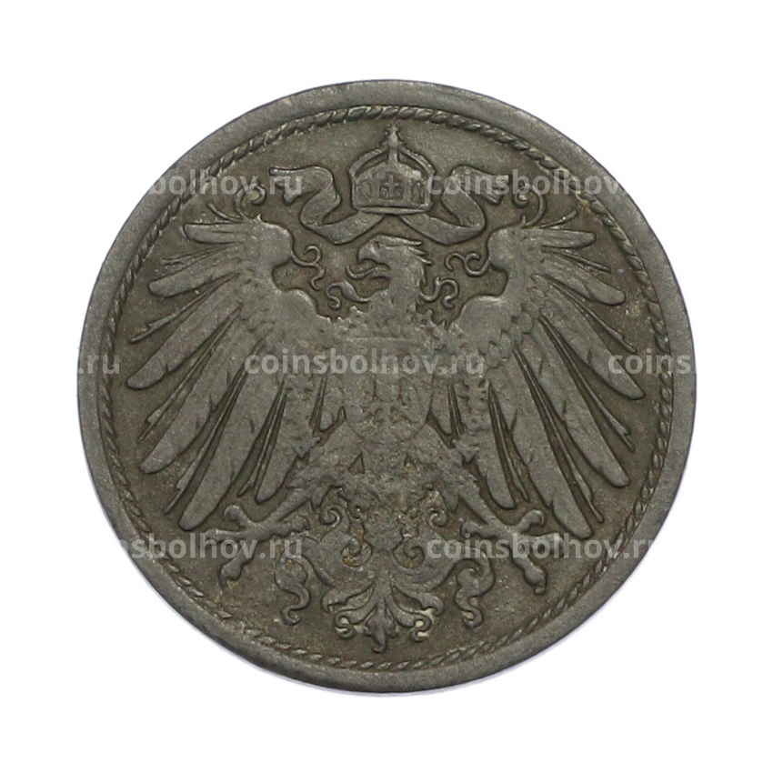 Монета 10 пфеннигов 1917 года Германия (вид 2)