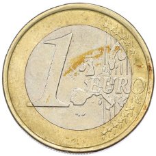 Монета 1 евро 1999 года Бельгия (реверс)