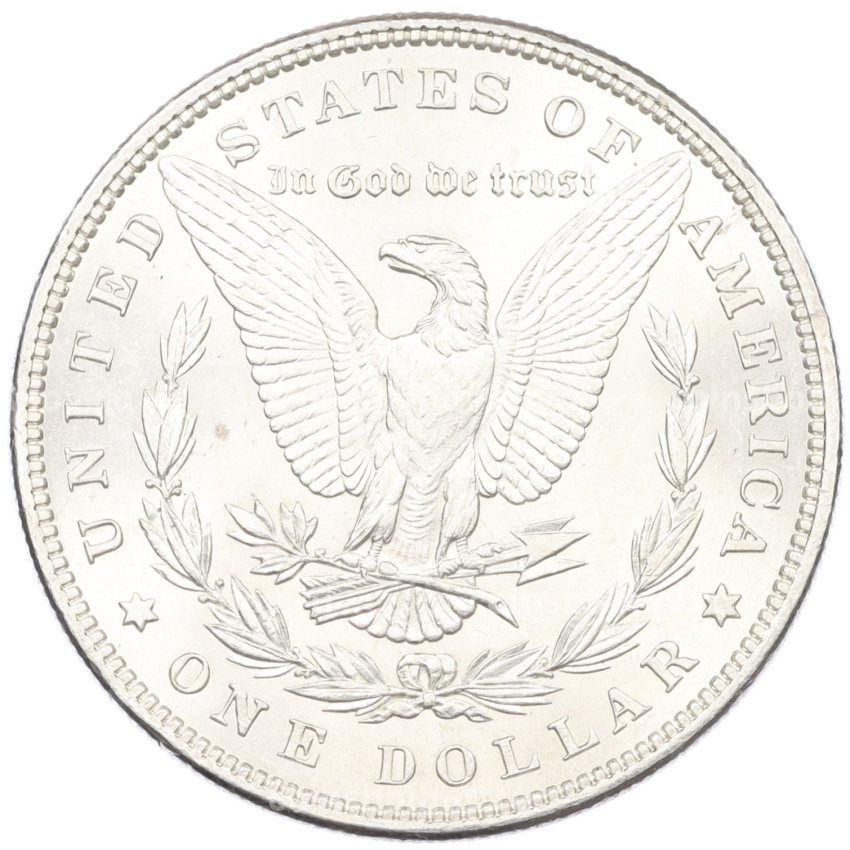 Монета 1 доллар 1886 года США (вид 2)