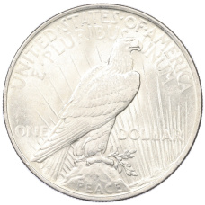 Монета 1 доллар 1922 года США (реверс)