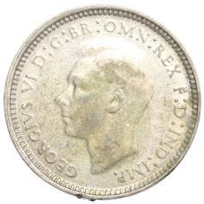 Монета 3 пенса 1948 года Австралия (реверс)