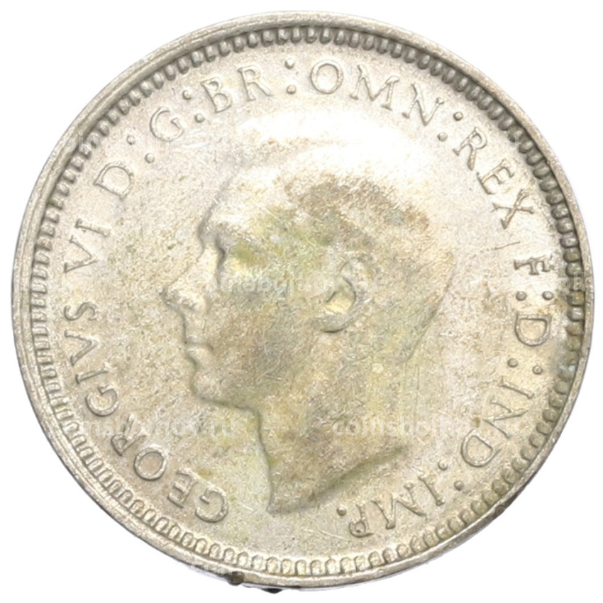 Монета 3 пенса 1948 года Австралия (вид 2)