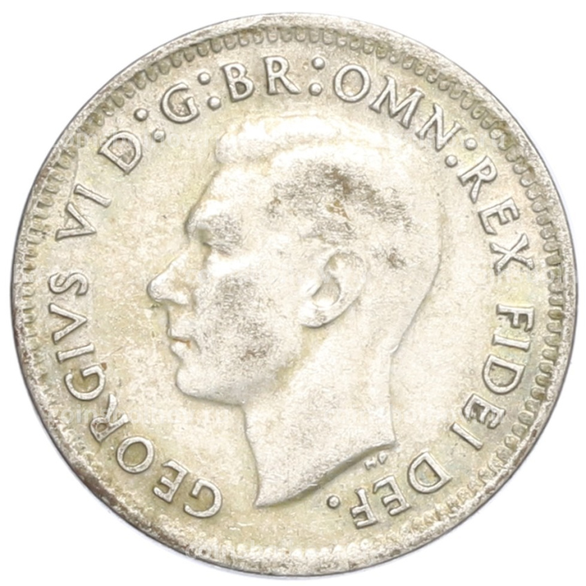 Монета 3 пенса 1949 года Австралия (вид 2)
