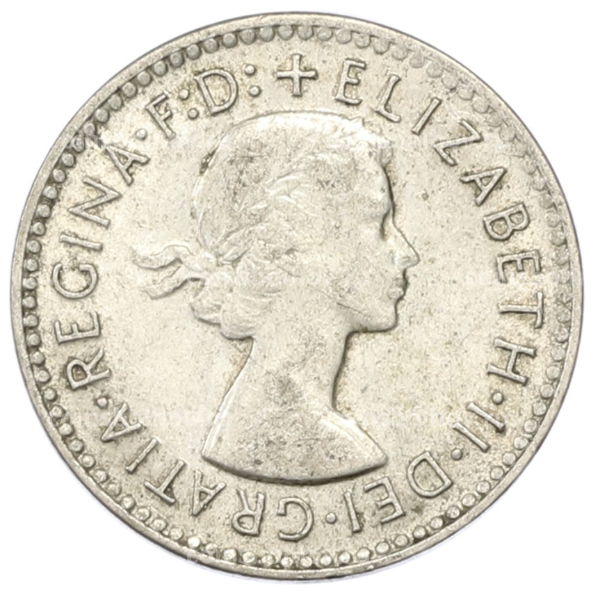 Монета 3 пенса 1956 года Австралия (вид 2)