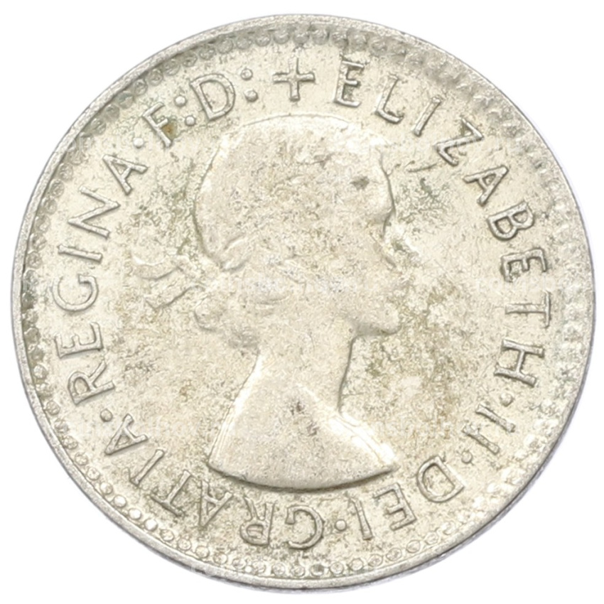 Монета 3 пенса 1960 года Австралия (вид 2)