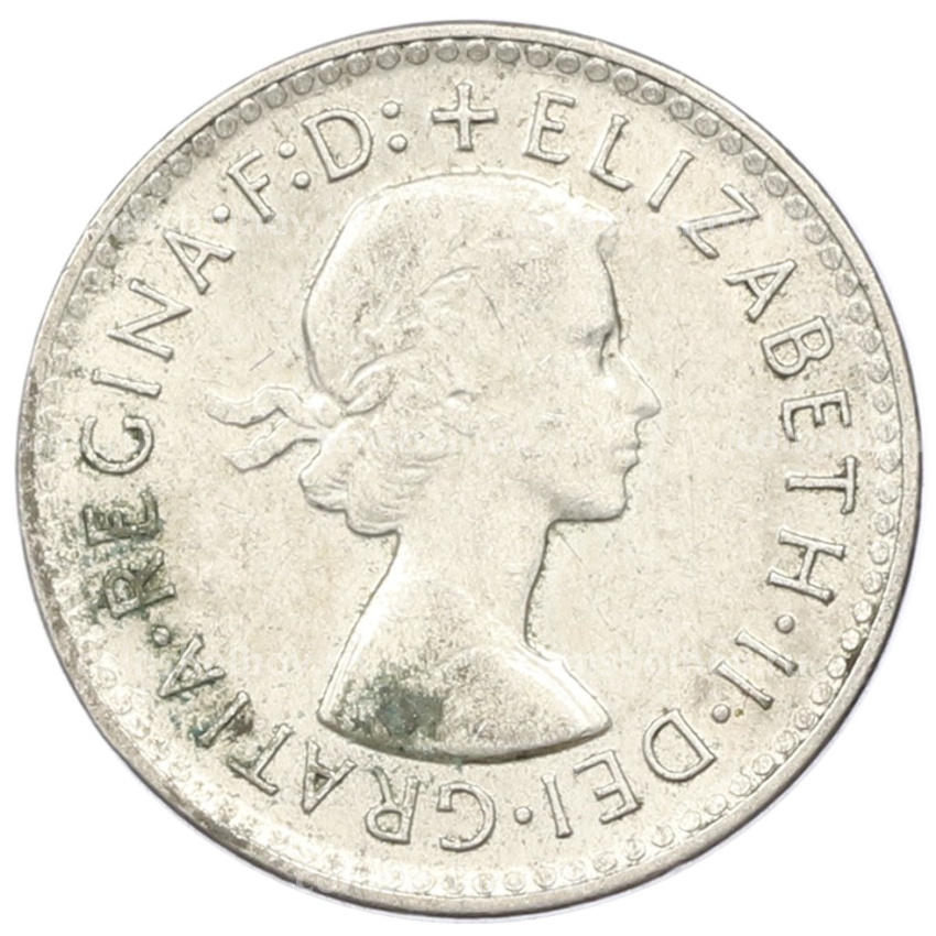 Монета 3 пенса 1960 года Австралия (вид 2)