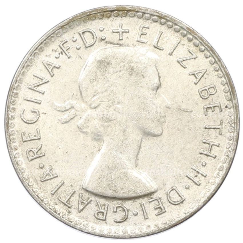Монета 3 пенса 1960 года Австралия (вид 2)
