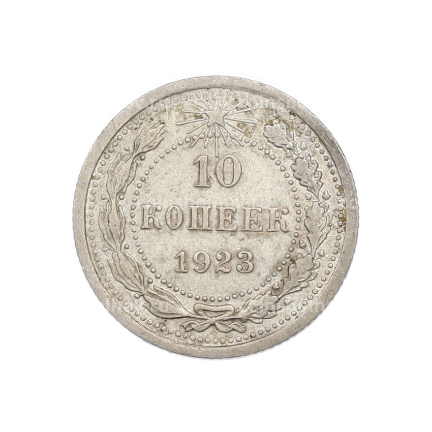 Монета 10 копеек 1923 года