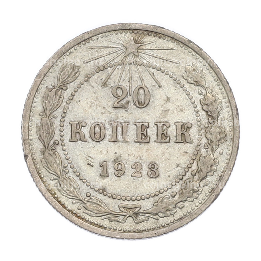 Монета 20 копеек 1923 года