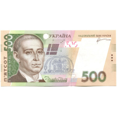 Банкнота 500 гривен 2011 года Украина (аверс)