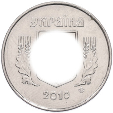 Монета 5 копеек 2010 года Украина (аверс)