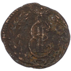 Монета Полушка 1771 года КМ «Сибирская монета» (реверс)