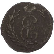 Монета Полушка 1767 года КМ «Сибирская монета» (реверс)