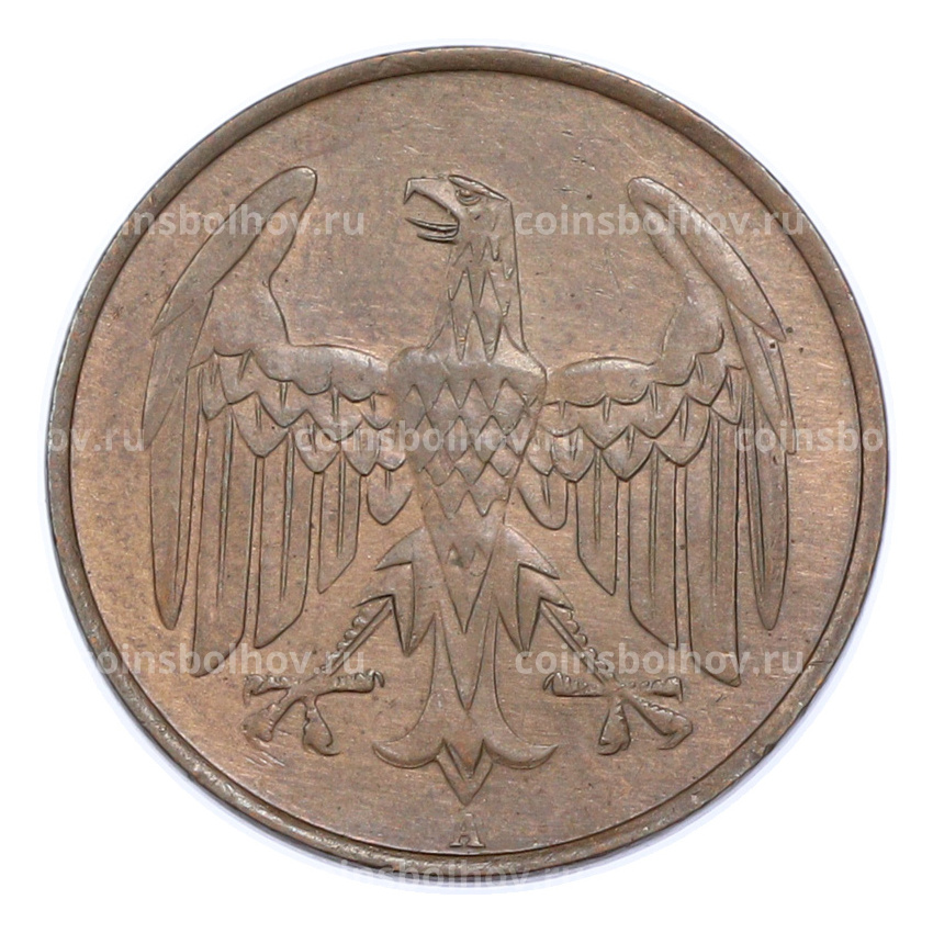 Монета 4 рейхспфеннига 1932 года A Германия (вид 2)