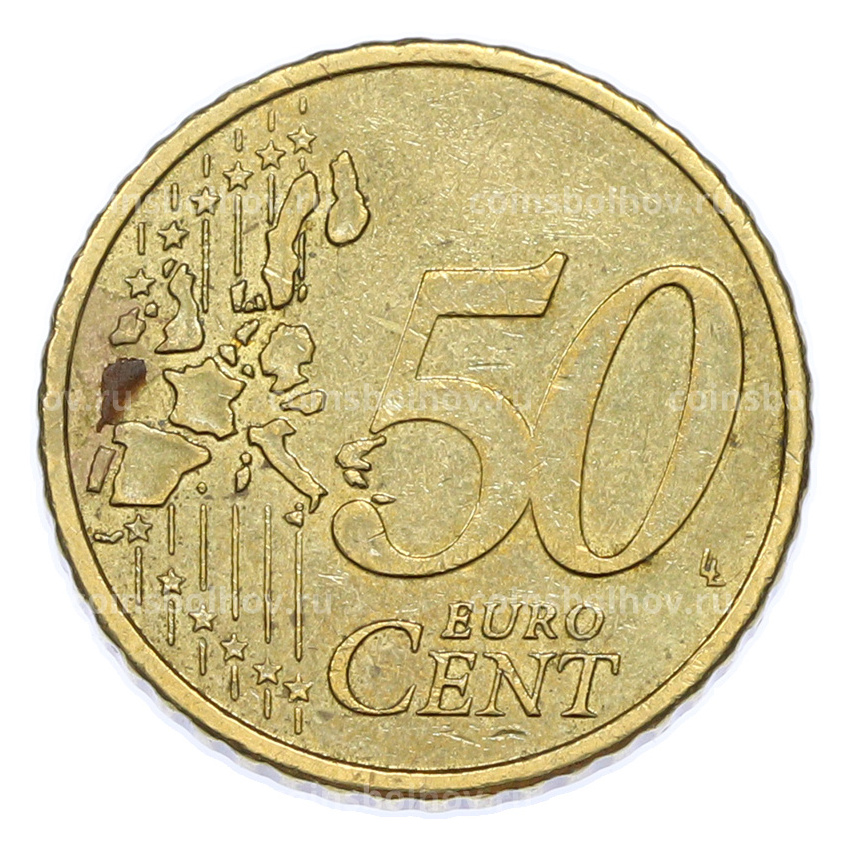 Монета 50 евроцентов 2002 года Австрия (вид 2)
