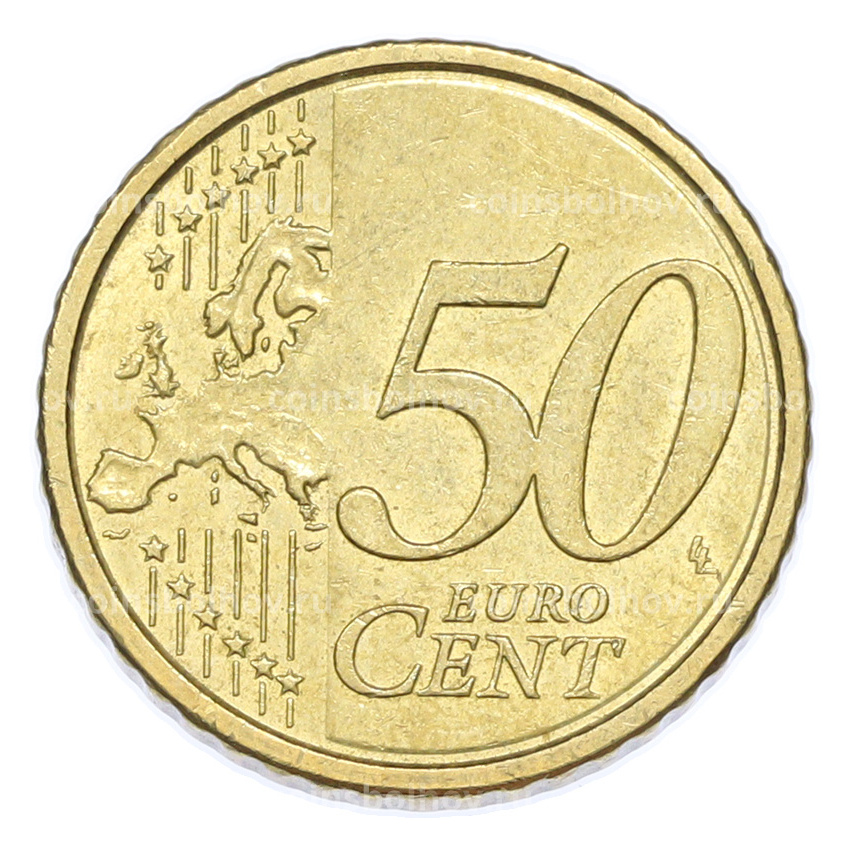 Монета 50 евроцентов 2020 года Италия (вид 2)