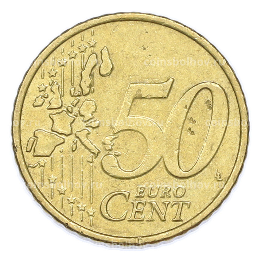 Монета 50 евроцентов 2006 года Греция (вид 2)