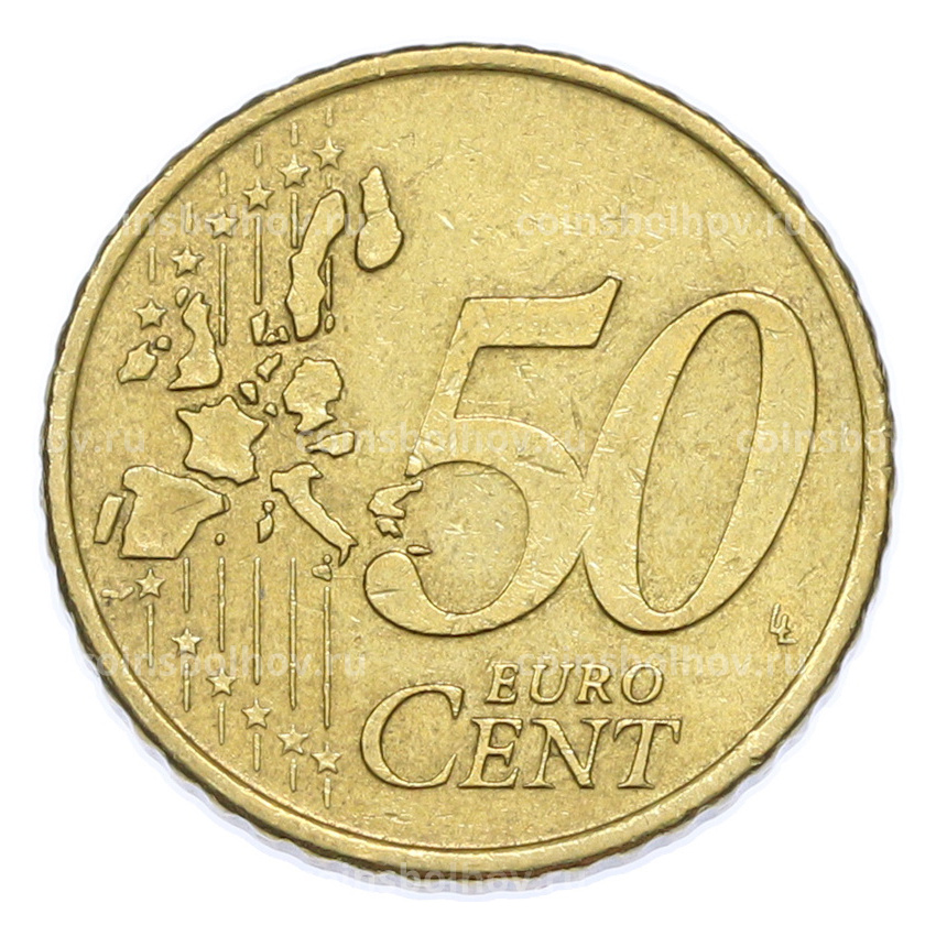 Монета 50 евроцентов 1999 года Нидерланды (вид 2)