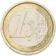 Монета 1 евро 2006 года Италия (реверс)