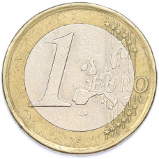 Монета 1 евро 2002 года Испания (реверс)