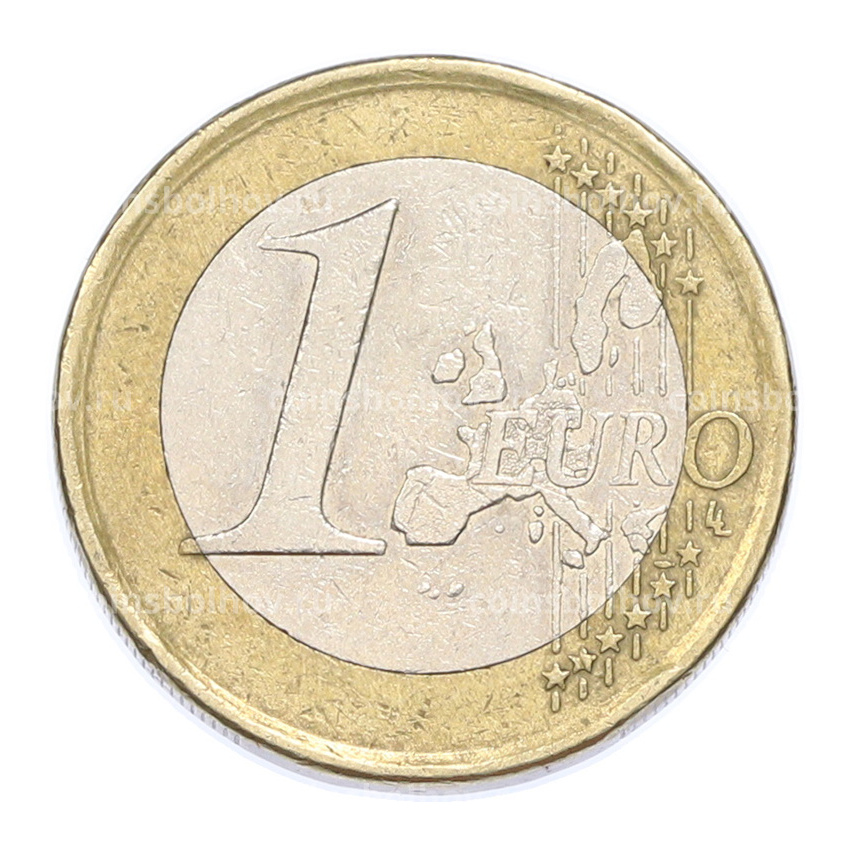 Монета 1 евро 2002 года Испания (вид 2)