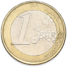 Монета 1 евро 2007 года Испания (реверс)