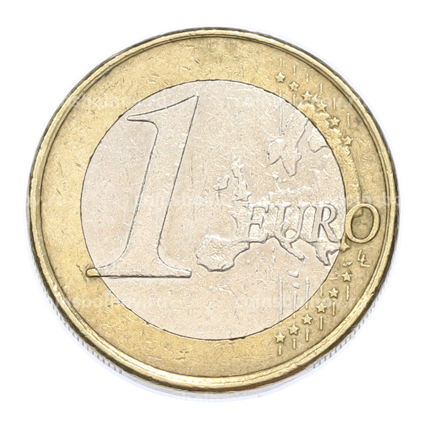 Монета 1 евро 2007 года Испания (вид 2)