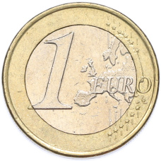 Монета 1 евро 2023 года Испания (реверс)