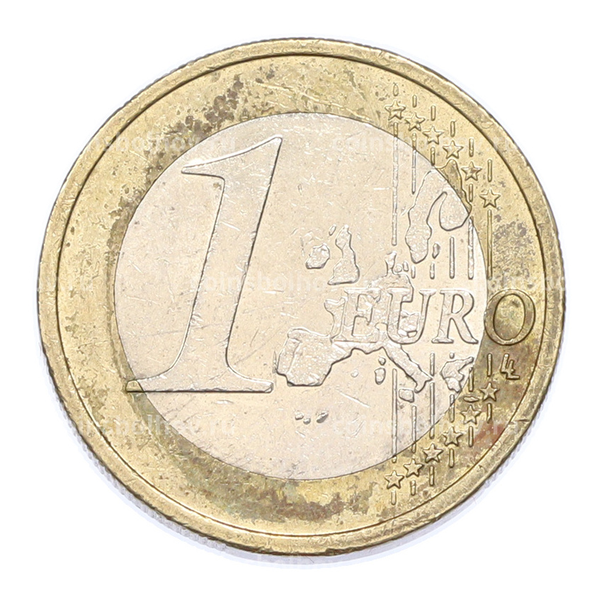 Монета 1 евро 2002 года D Германия (вид 2)