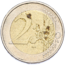 Монета 2 евро 2002 года G Германия (реверс)