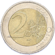 Монета 2 евро 1999 года Франция (реверс)