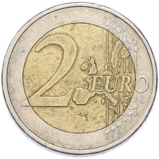 Монета 2 евро 2000 года Франция (реверс)