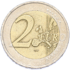 Монета 2 евро 2002 года Австрия (реверс)