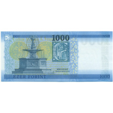Банкнота 1000 форинтов 2017 года Венгрия (вид 2)
