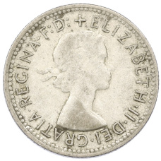 Монета 1 шиллинг 1957 года Австралия (реверс)
