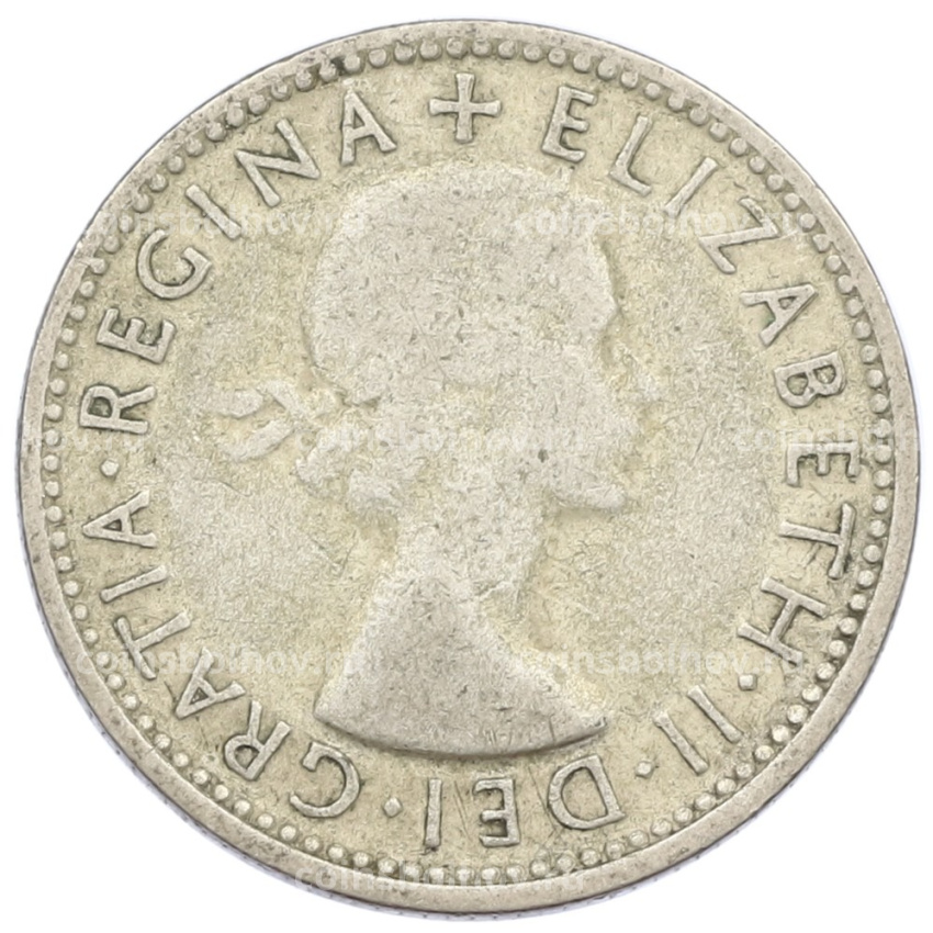 Монета 1 шиллинг 1954 года Австралия (вид 2)