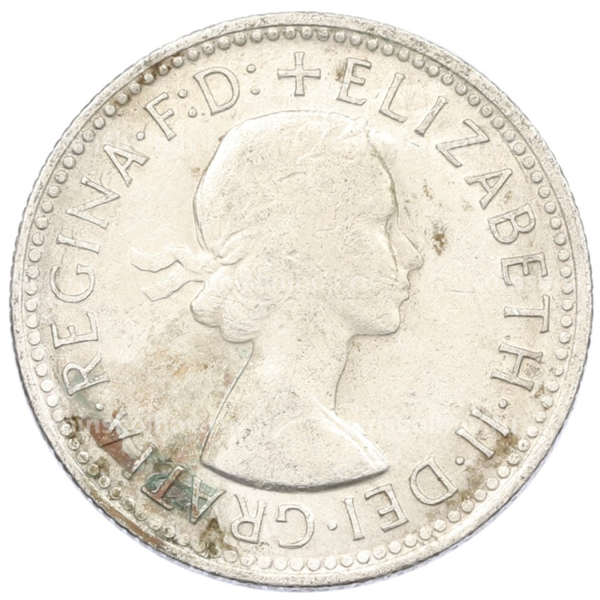 Монета 1 шиллинг 1960 года Австралия (вид 2)