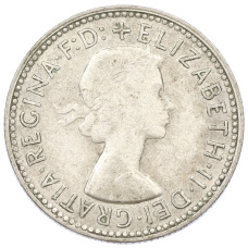Монета 1 шиллинг 1960 года Австралия (реверс)