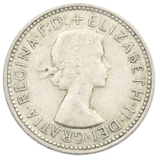 Монета 1 шиллинг 1963 года Австралия (реверс)