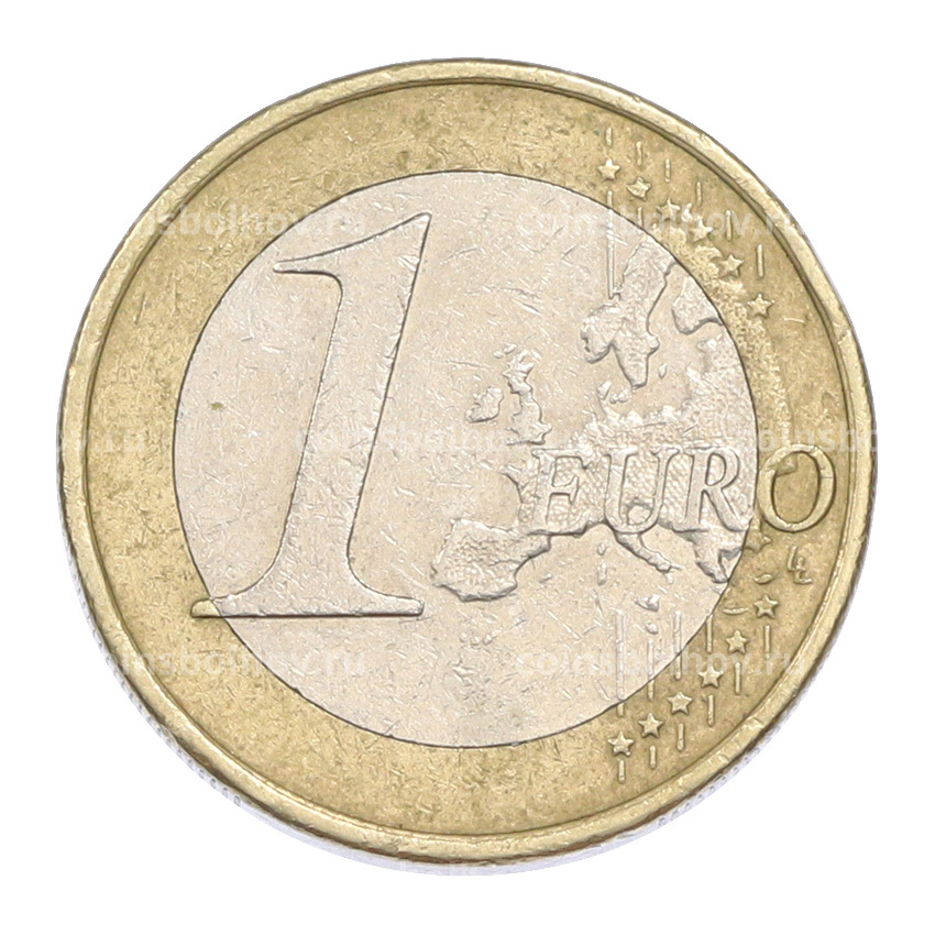 Монета 1 евро 2007 года Испания (вид 2)