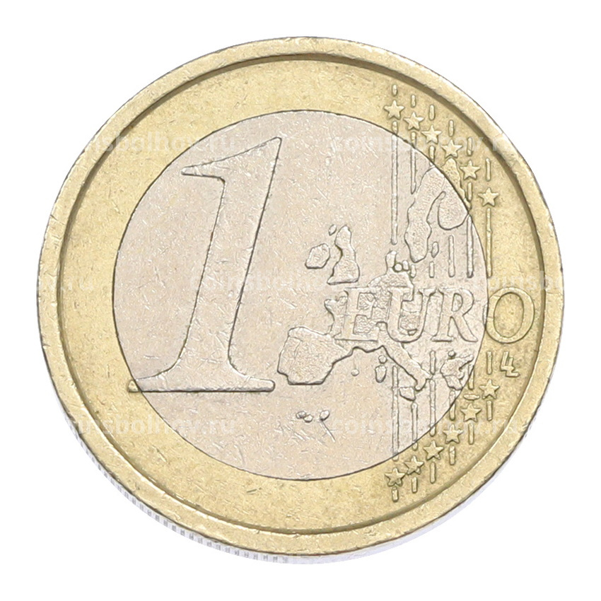Монета 1 евро 2007 года Италия (вид 2)