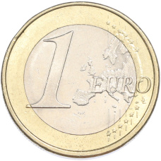 Монета 1 евро 2009 года Испания (реверс)