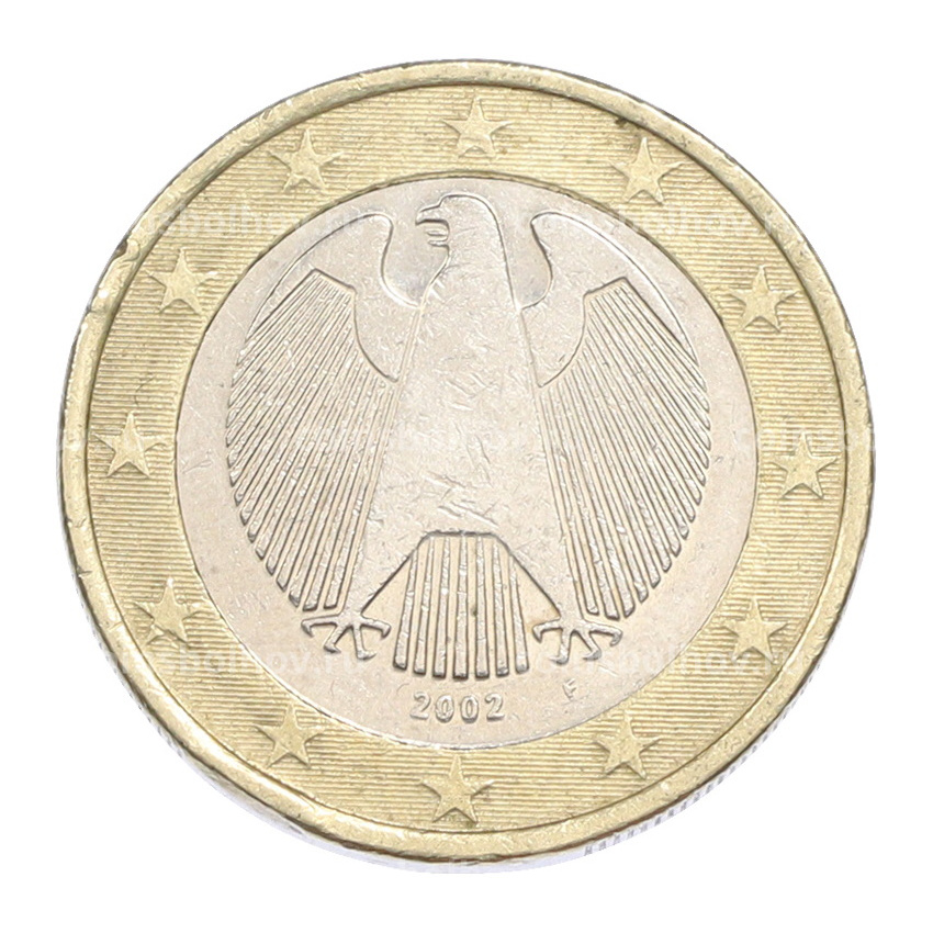 Монета 1 евро 2002 года F Германия