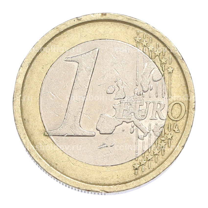 Монета 1 евро 2007 года Италия (вид 2)