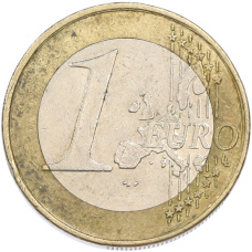 Монета 1 евро 2002 года Австрия (реверс)