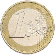 Монета 1 евро 2008 года Австрия (реверс)