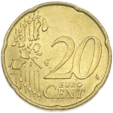Монета 20 евроцентов 2006 года D Германия (реверс)