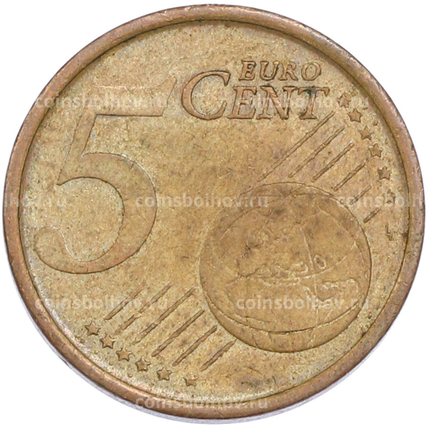 Монета 5 евроцентов 1999 года Испания (вид 2)